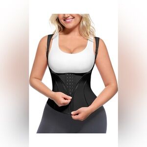 SHAPELLX Black Waist Trainer Corset NWT XXL